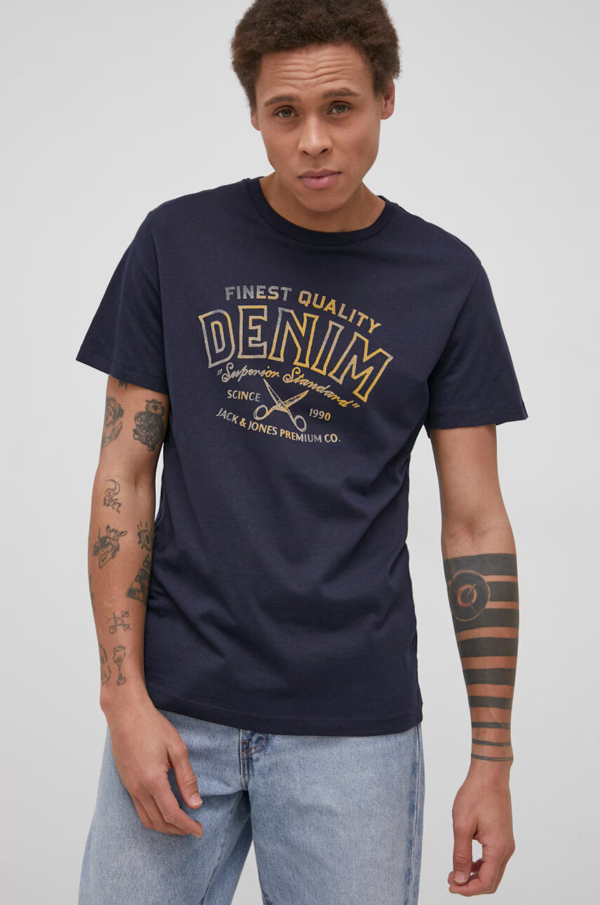 Premium by Jack&Jones Памучна тениска - Pepit.bg