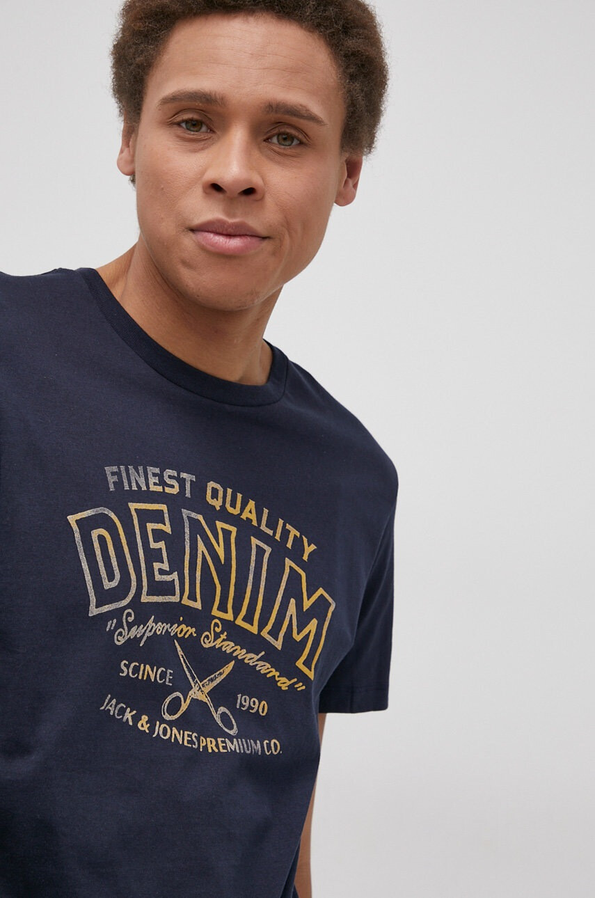 Premium by Jack&Jones Памучна тениска - Pepit.bg