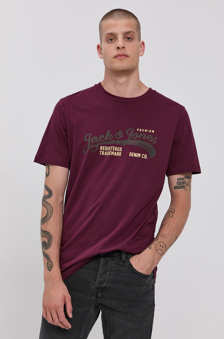 Premium by Jack&Jones Памучна тениска - Pepit.bg