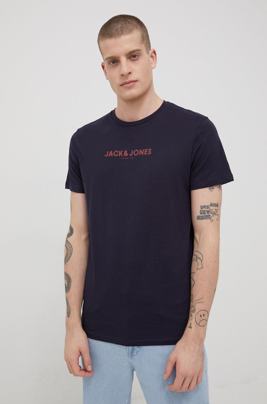 Premium by Jack&Jones Памучна тениска - Pepit.bg