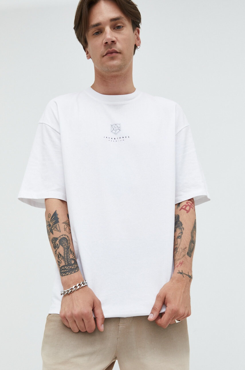 Premium by Jack&Jones Памучна тениска - Pepit.bg
