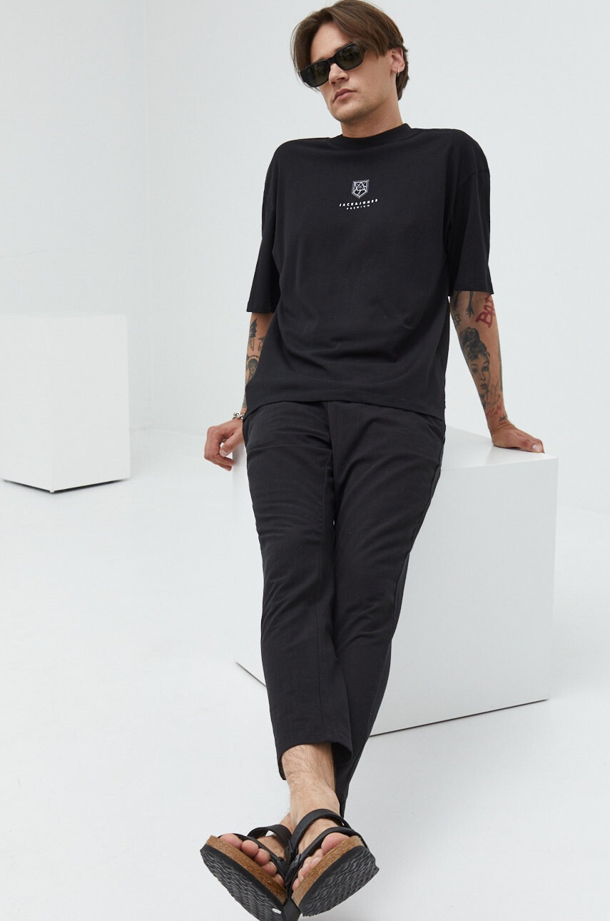 Premium by Jack&Jones Памучна тениска - Pepit.bg