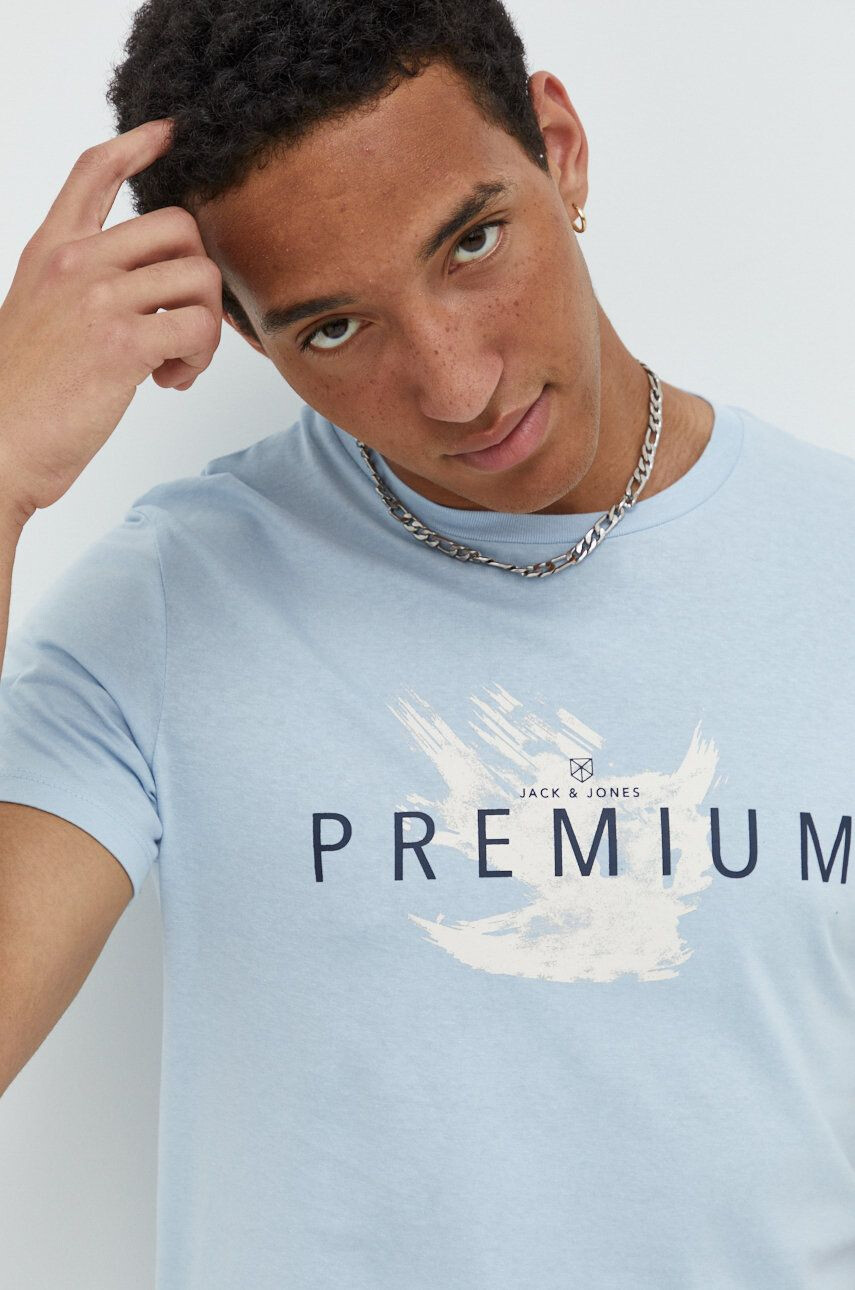 Premium by Jack&Jones Памучна тениска - Pepit.bg