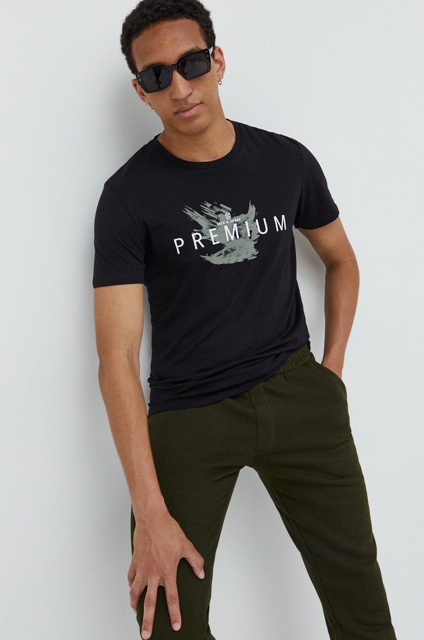 Premium by Jack&Jones Памучна тениска - Pepit.bg
