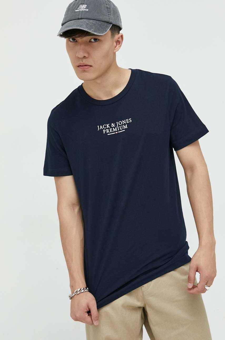 Premium by Jack&Jones Памучна тениска Archie - Pepit.bg