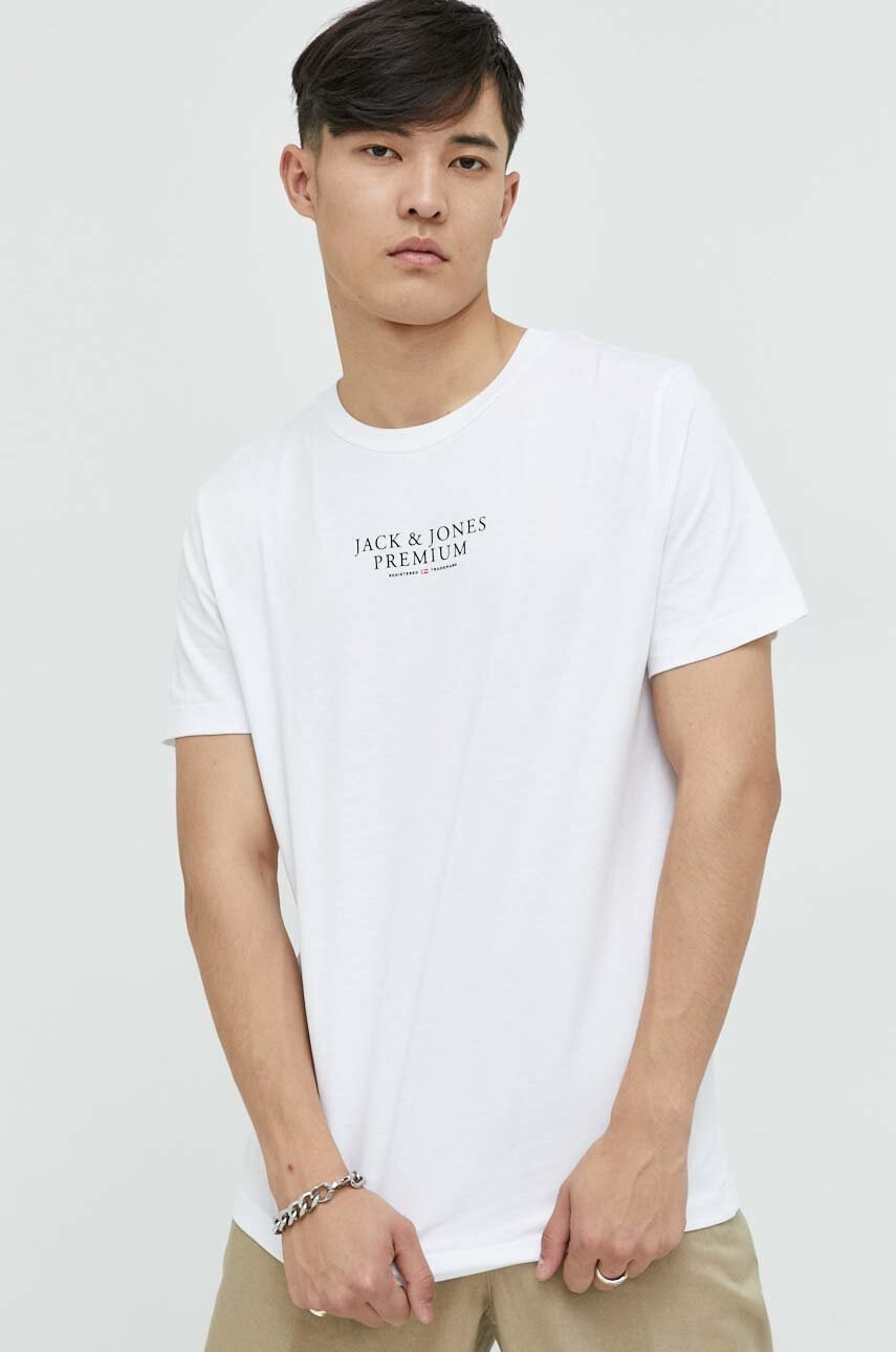 Premium by Jack&Jones Памучна тениска Archie - Pepit.bg