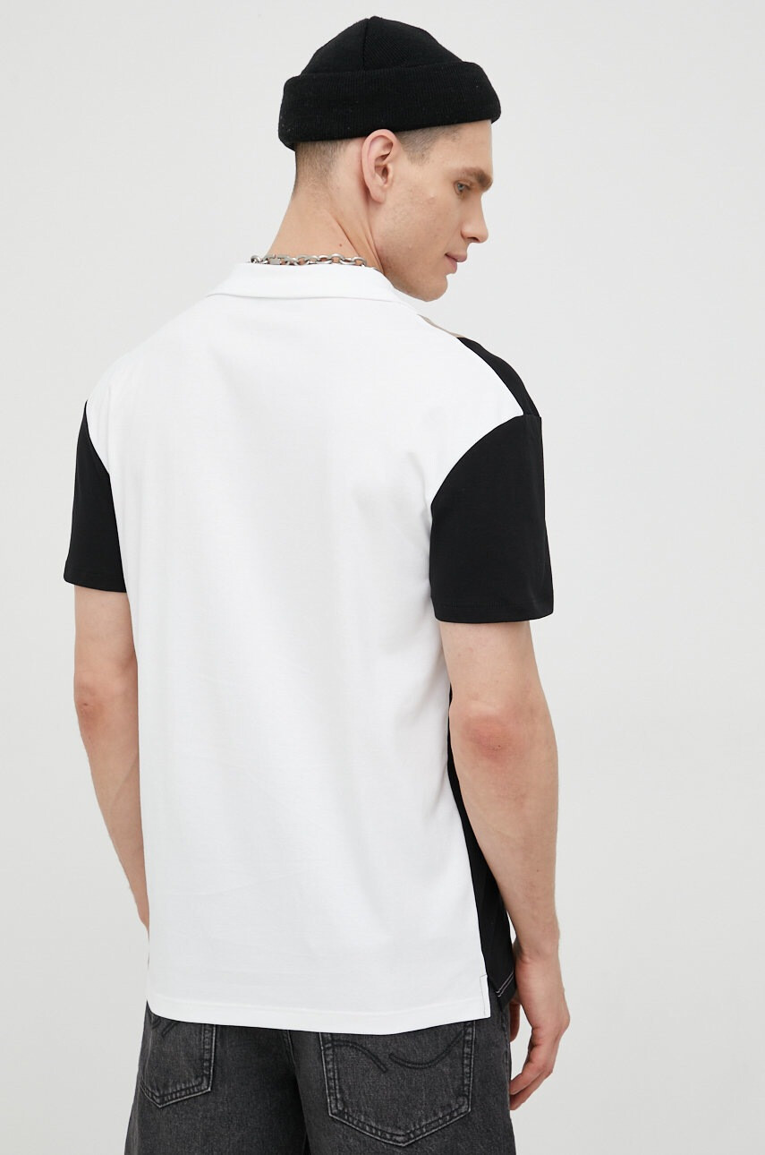 Premium by Jack&Jones Памучна тениска с яка - Pepit.bg