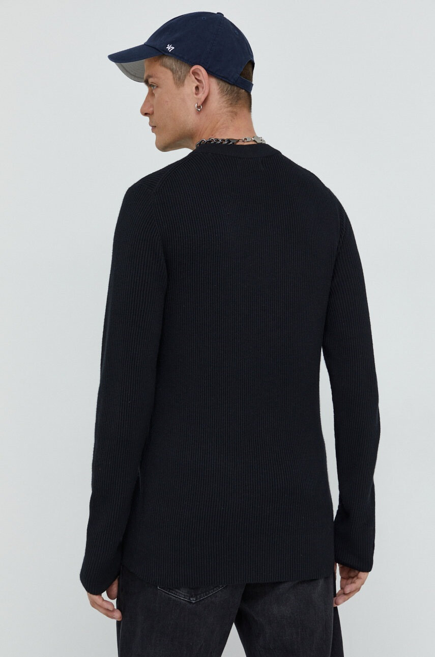 Premium by Jack&Jones Пуловер мъжки в черно - Pepit.bg