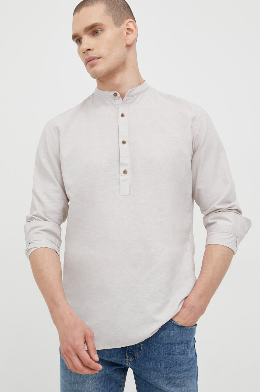Premium by Jack&Jones Риза с лен - Pepit.bg