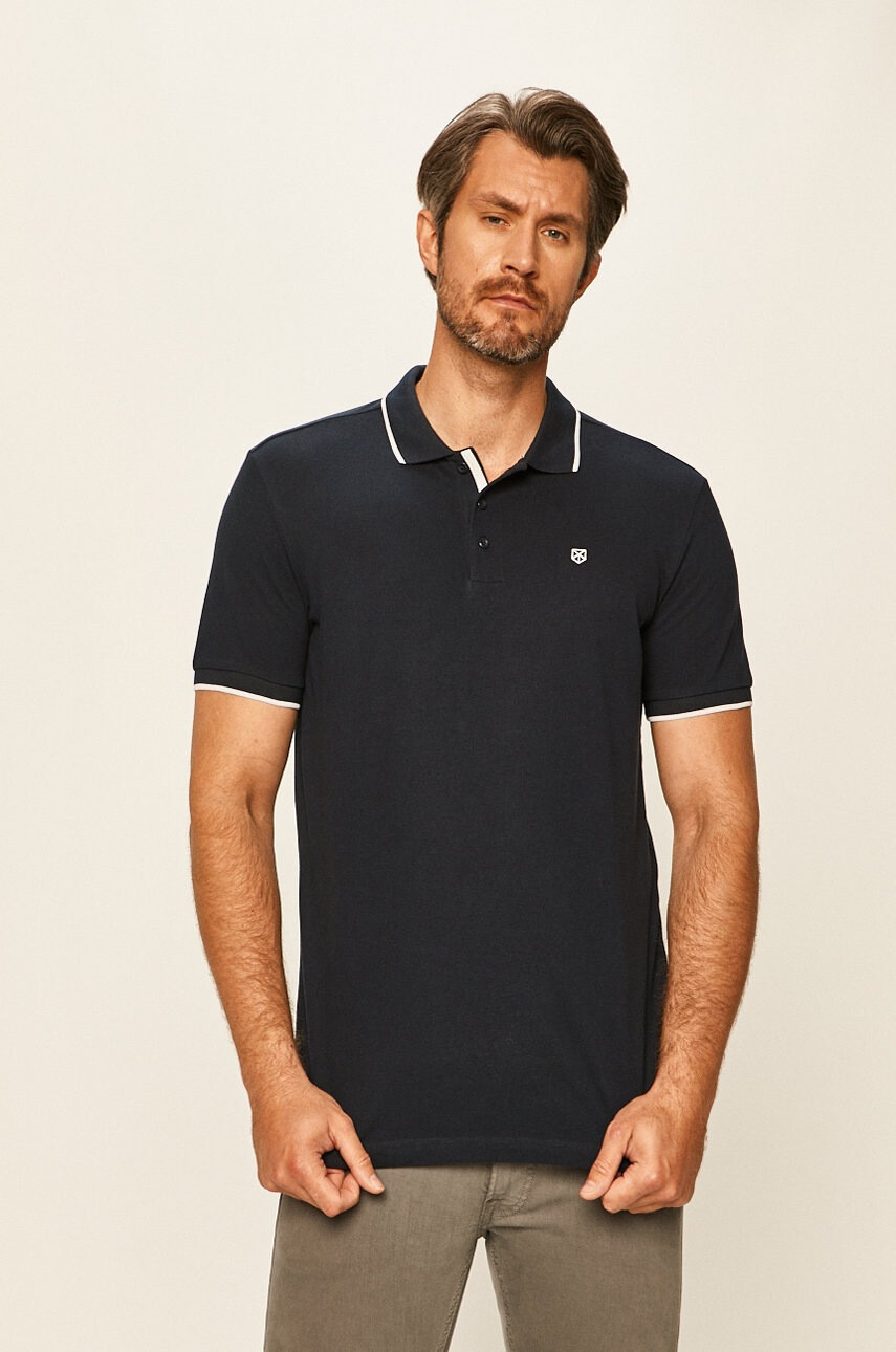 Premium by Jack&Jones Тениска с яка - Pepit.bg