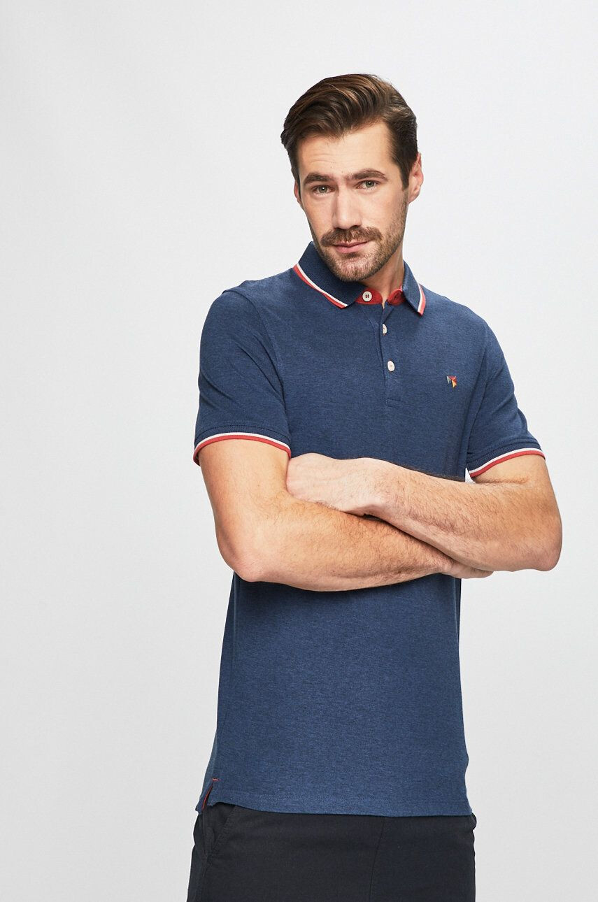 Premium by Jack&Jones Тениска с яка - Pepit.bg