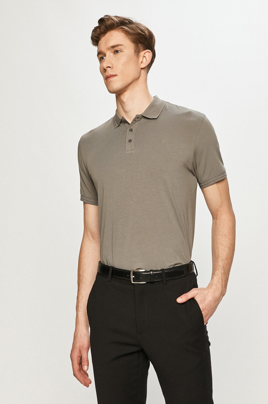 Premium by Jack&Jones Тениска с яка - Pepit.bg