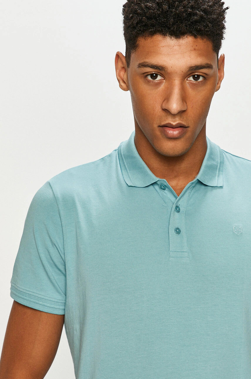 Premium by Jack&Jones Тениска с яка - Pepit.bg