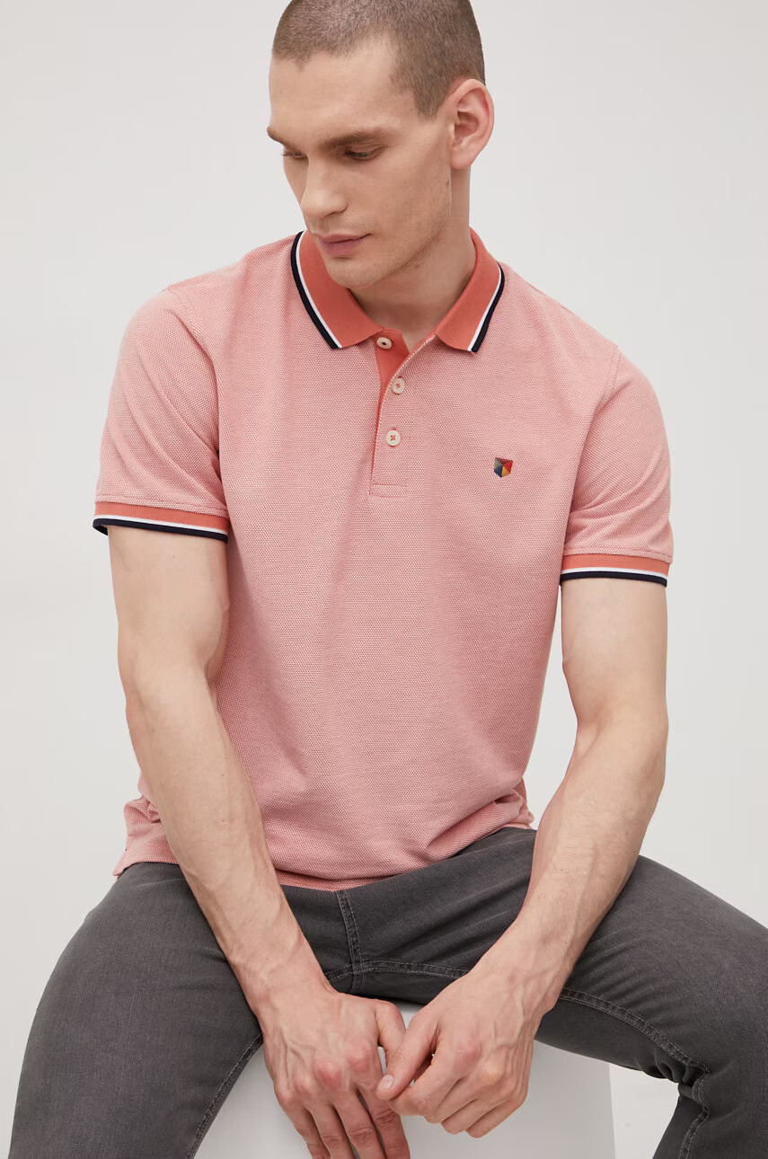 Premium by Jack&Jones Тениска с яка - Pepit.bg