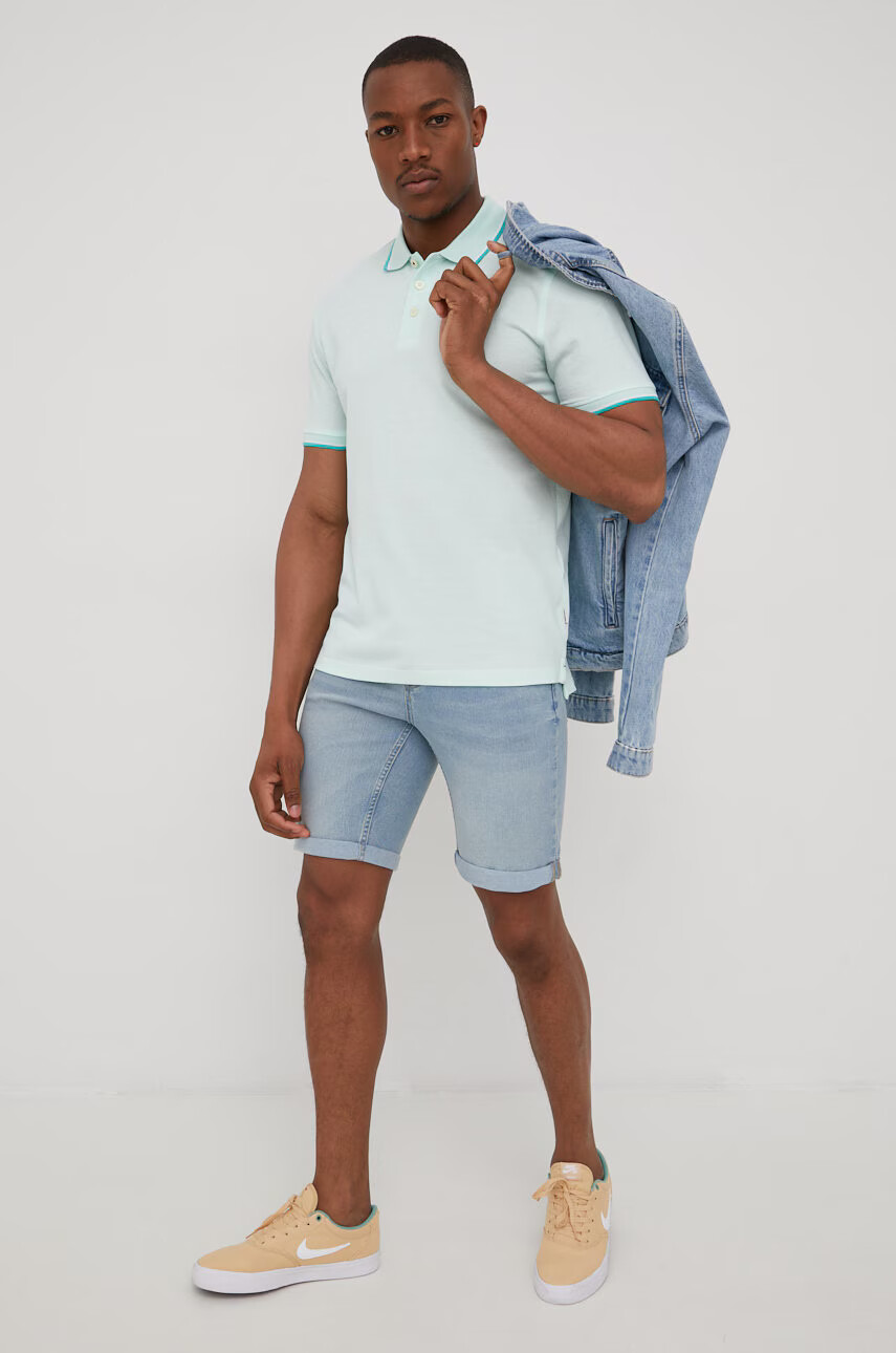 Premium by Jack&Jones Тениска с яка - Pepit.bg