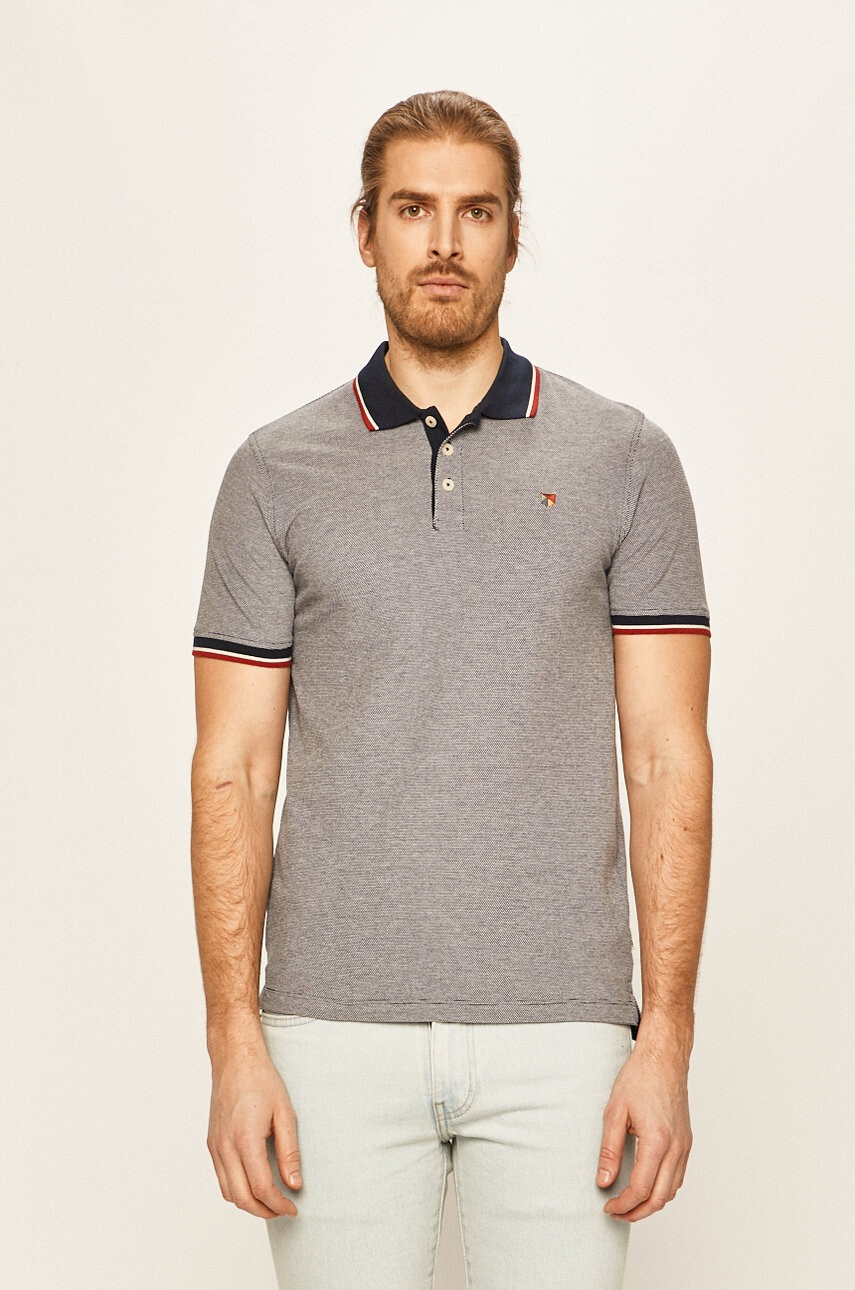 Premium by Jack&Jones Тениска с яка - Pepit.bg