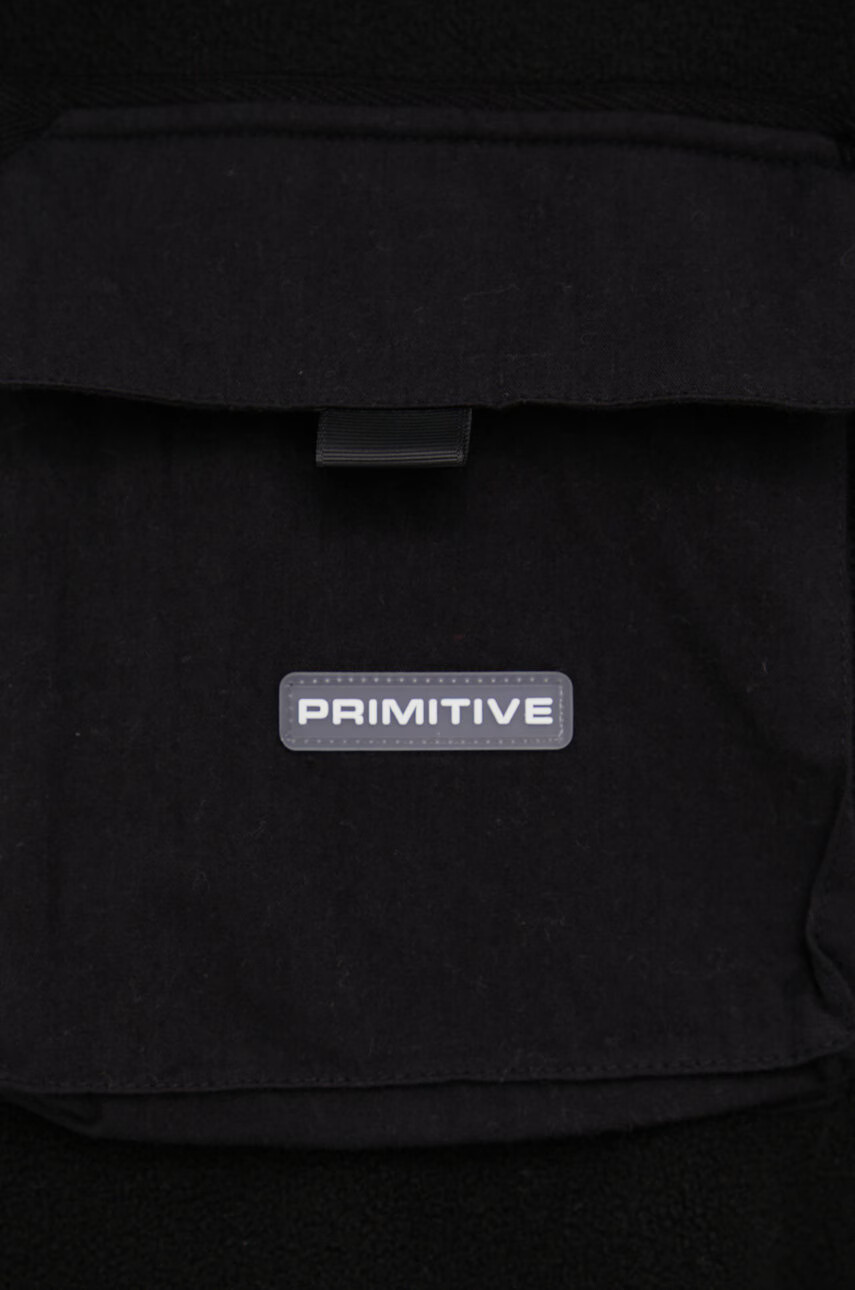Primitive Суичър Cut N Sew в черно с апликация - Pepit.bg