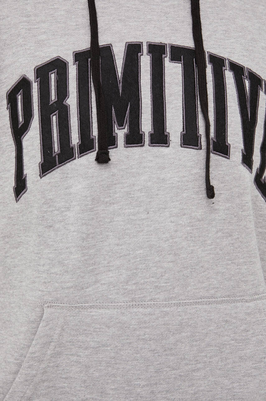 Primitive Суичър Cut N Sew в сиво с апликация - Pepit.bg