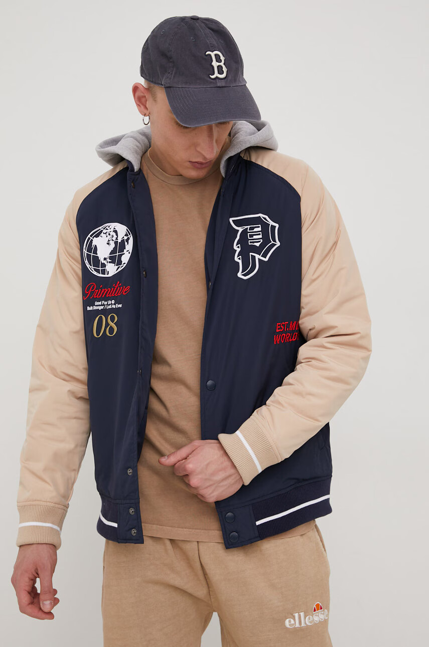 Primitive Яке бомбър Cut N Sew - Pepit.bg