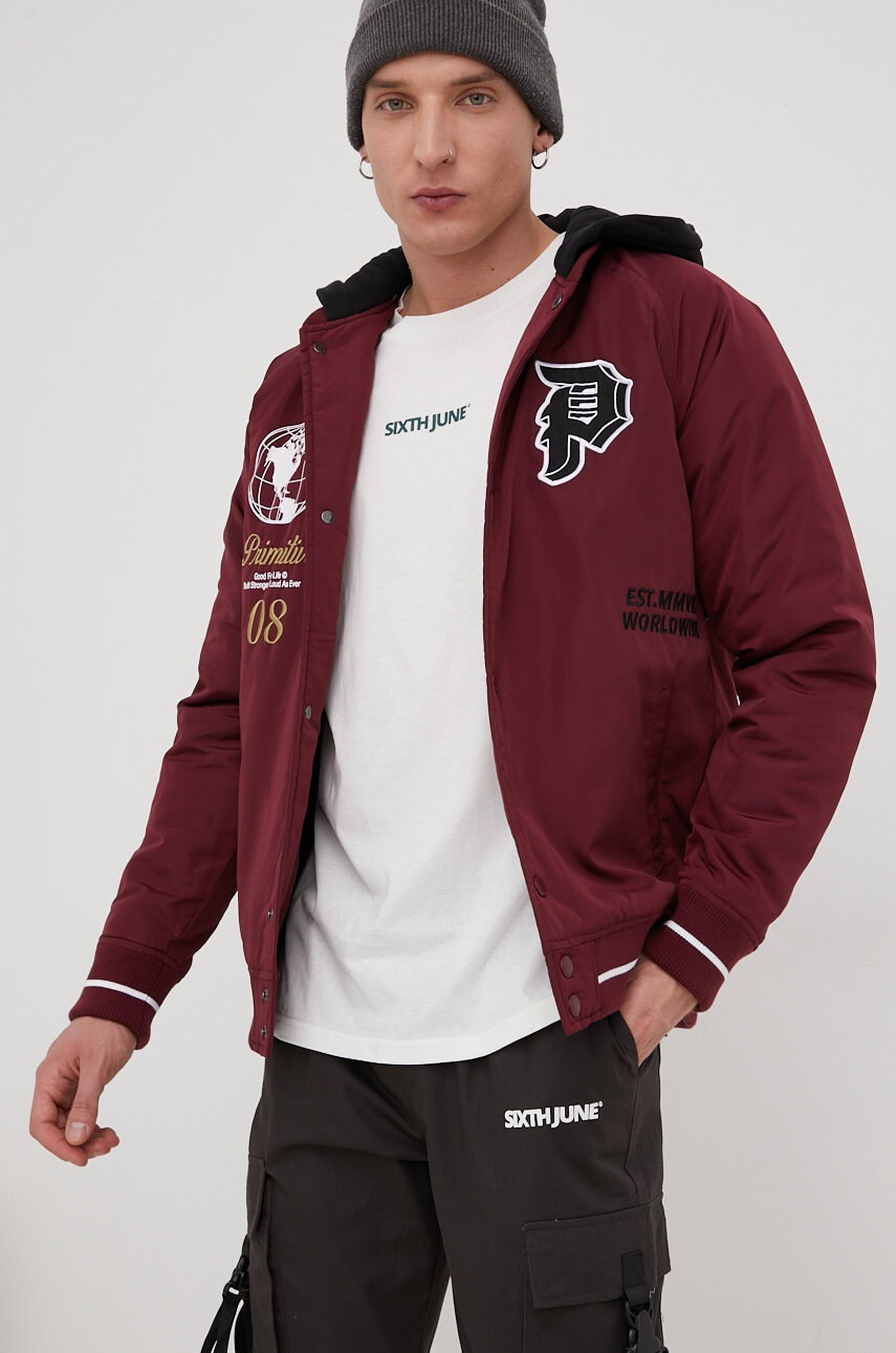 Primitive Яке бомбър Cut N Sew - Pepit.bg