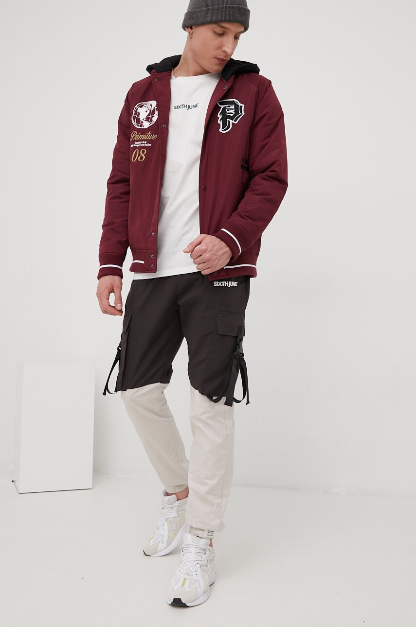 Primitive Яке бомбър Cut N Sew - Pepit.bg