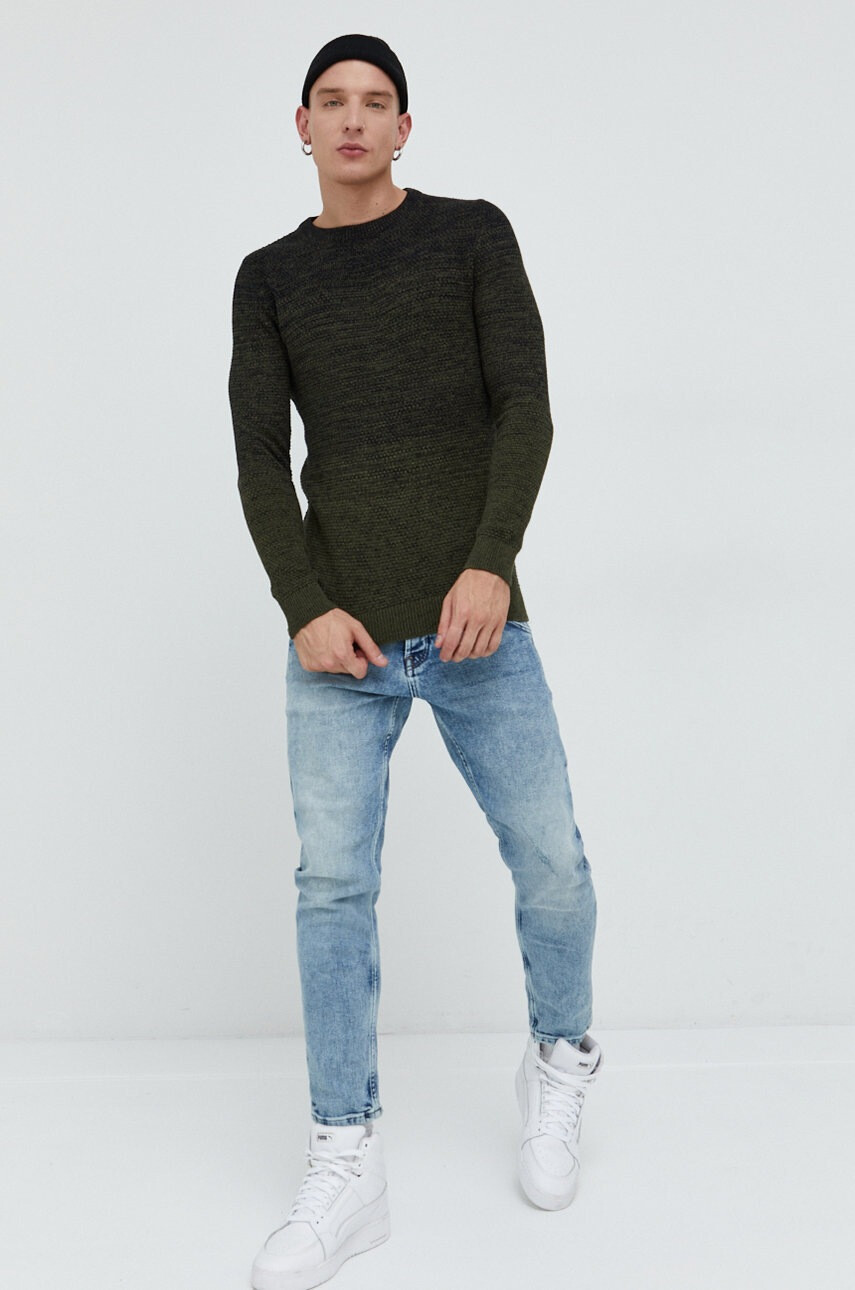 Produkt by Jack & Jones Памучен пуловер - Pepit.bg