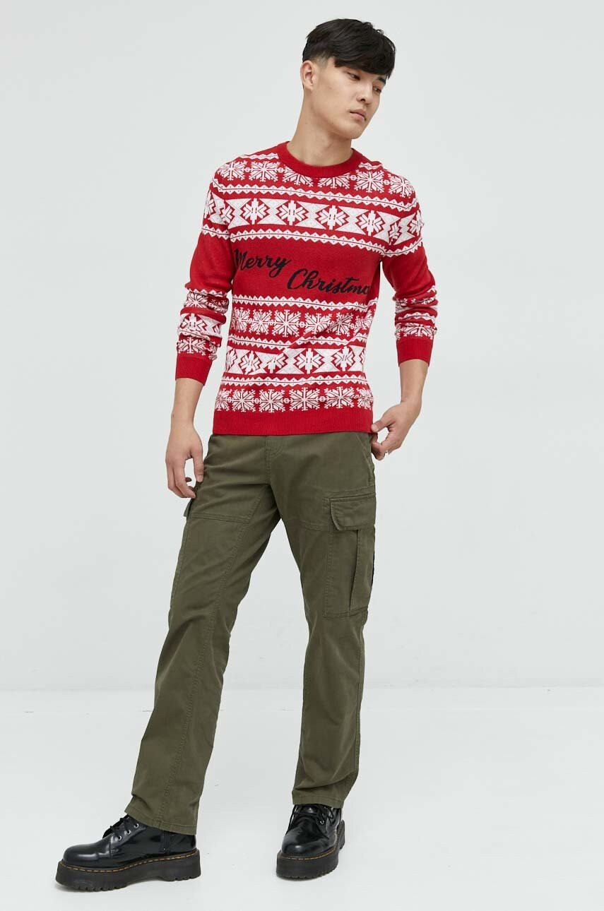 Produkt by Jack & Jones Памучен пуловер - Pepit.bg