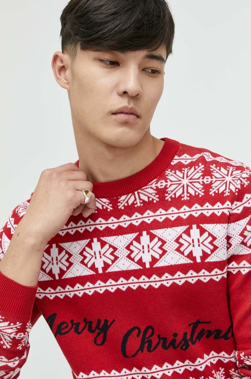 Produkt by Jack & Jones Памучен пуловер - Pepit.bg