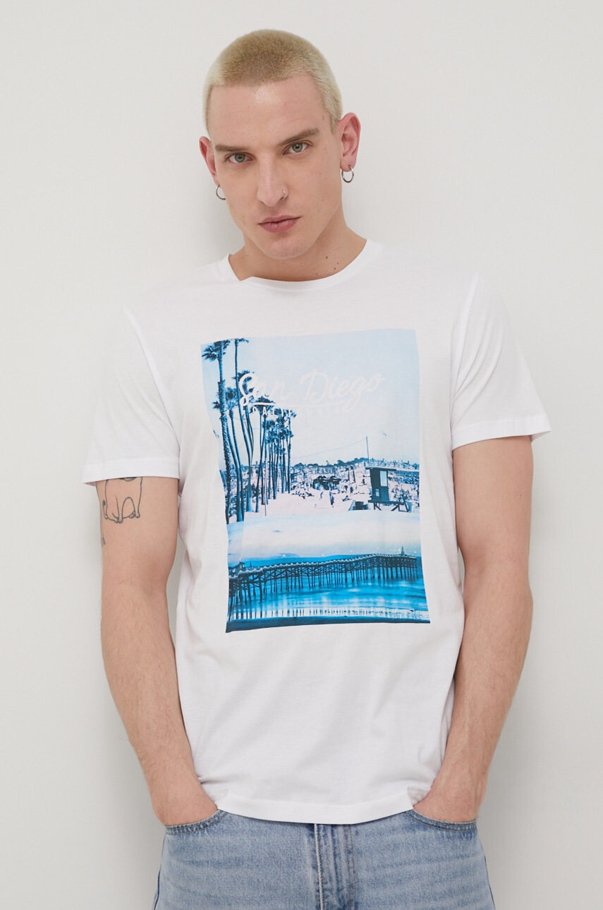 Produkt by Jack & Jones Памучна тениска - Pepit.bg