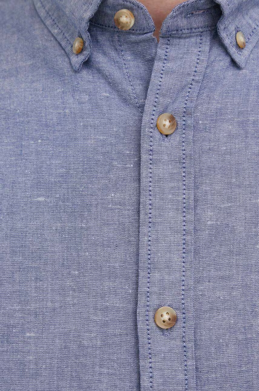 Produkt by Jack & Jones Риза с лен - Pepit.bg