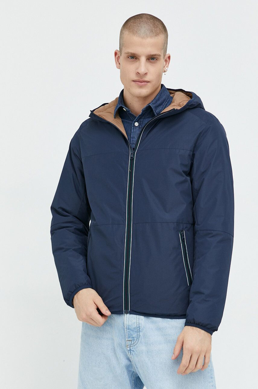 Produkt by Jack & Jones Яке с две лица в тъмносиньо с преходна изолация - Pepit.bg