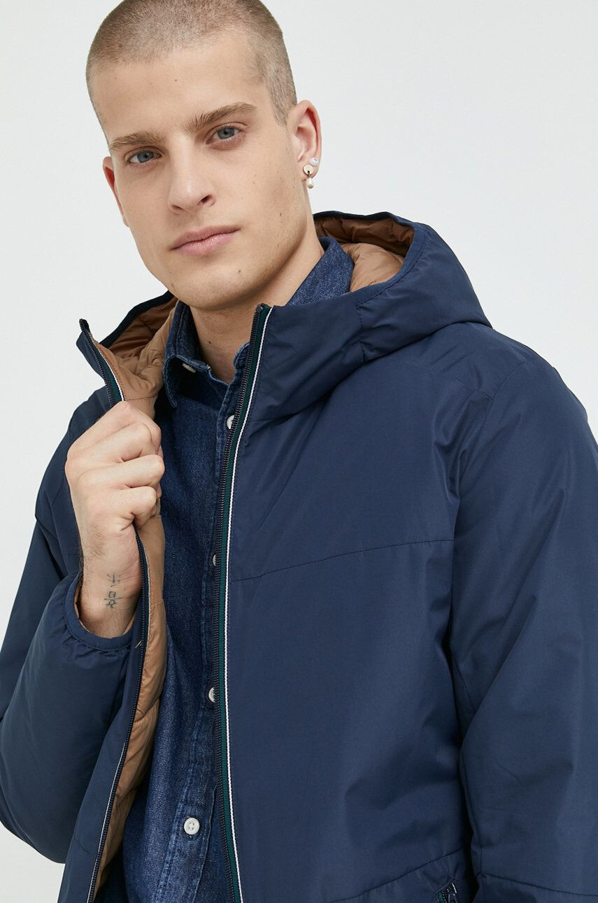 Produkt by Jack & Jones Яке с две лица в тъмносиньо с преходна изолация - Pepit.bg