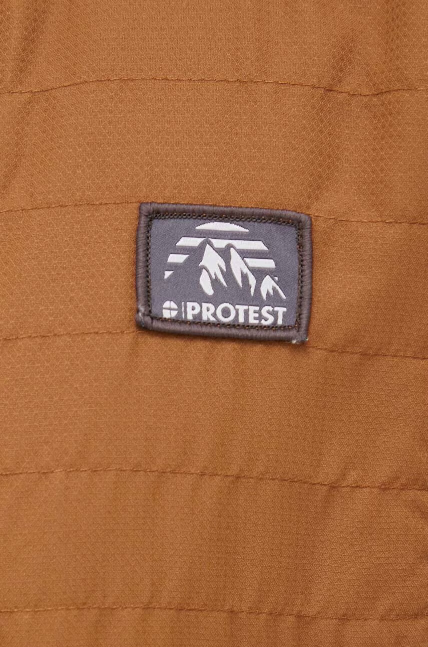 Protest Суичър в бежово с изчистен дизайн - Pepit.bg