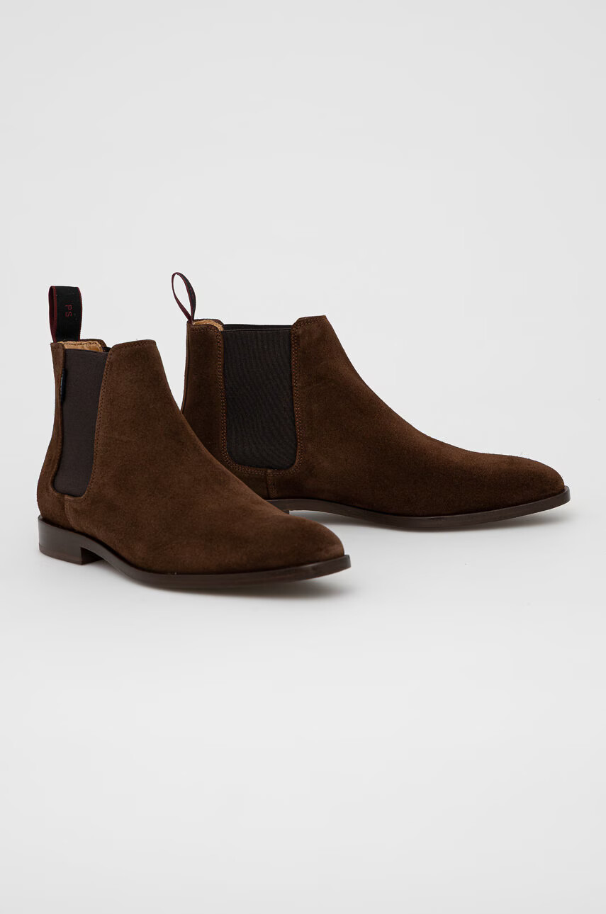 PS Paul Smith Велурени боти челси Gerald - Pepit.bg
