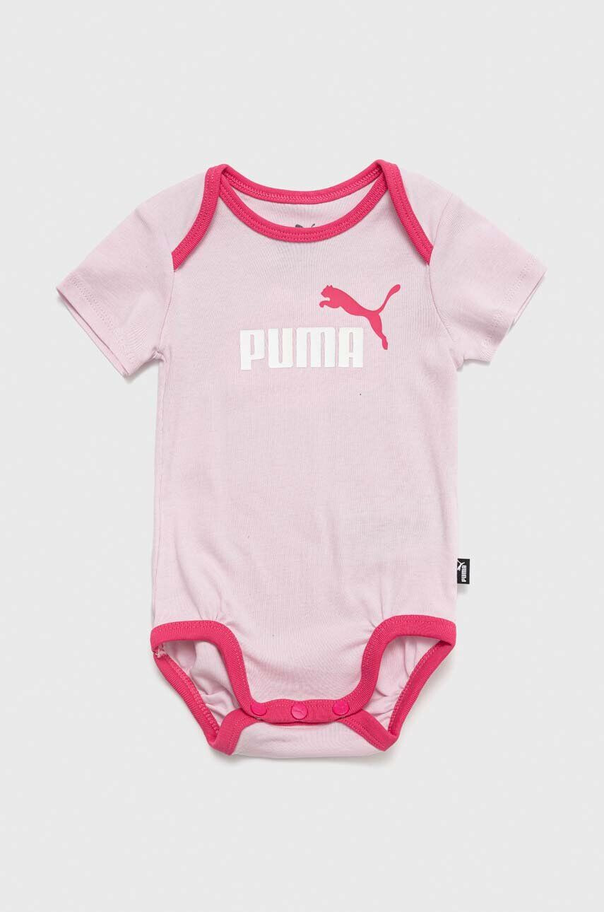 Puma Бебешки памучен комплект Minicats Bow Newborn Set - Pepit.bg