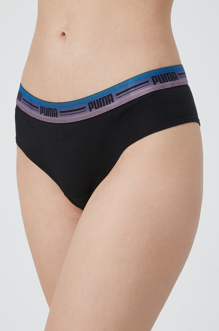 Puma Бикини тип бразилиана 90785611 в черно - Pepit.bg