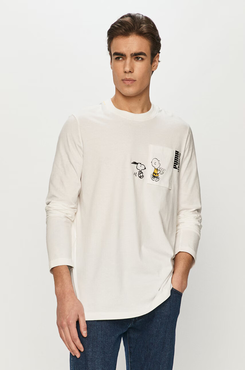 Puma Блуза с дълги ръкави x Peanuts LS 530613 - Pepit.bg
