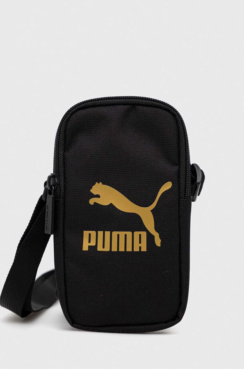 Puma Чанта през рамо в черно - Pepit.bg
