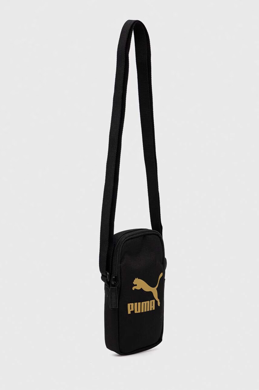 Puma Чанта през рамо в черно - Pepit.bg