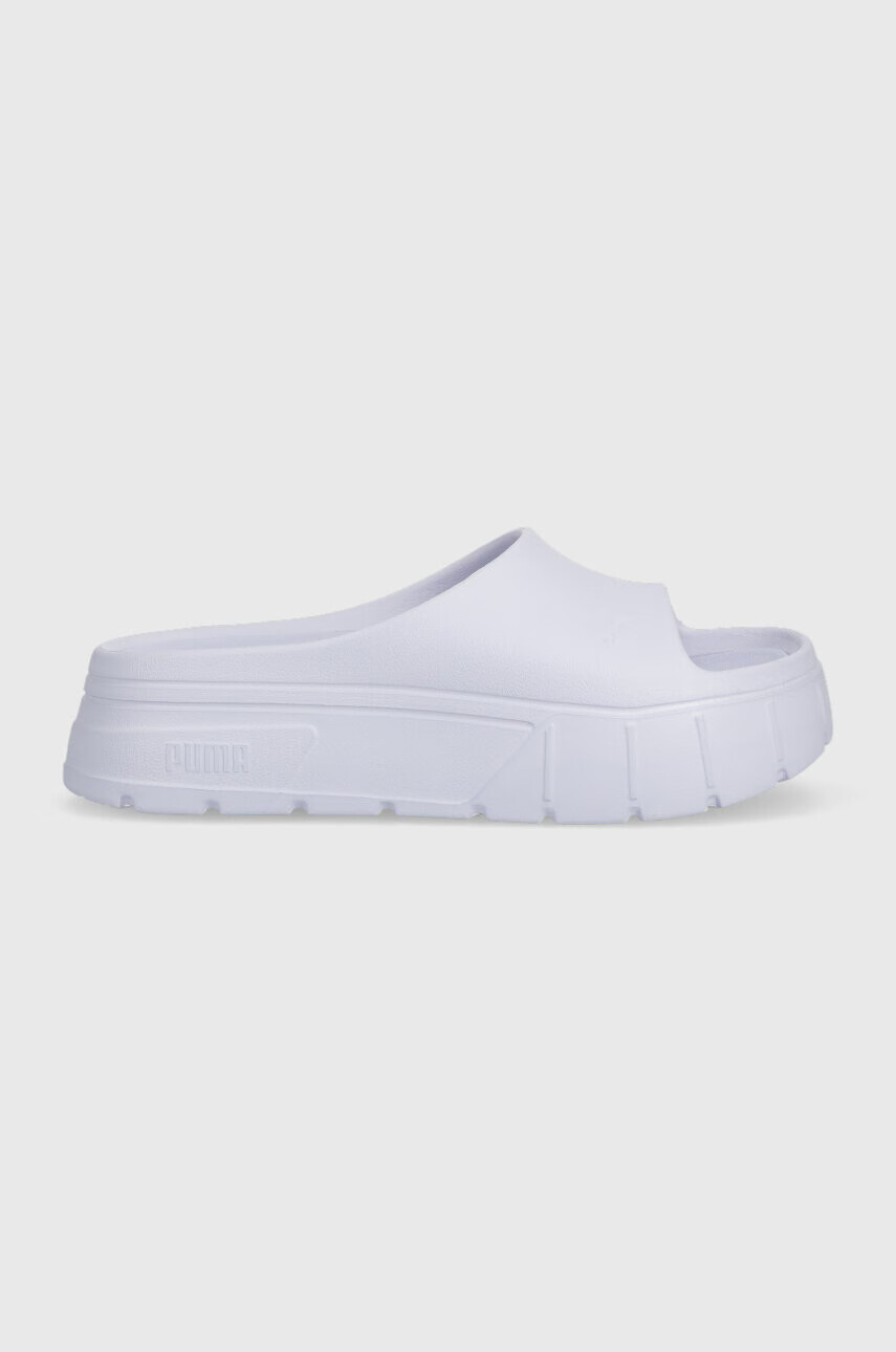 Puma Чехли Mayze Stack Injex в лилаво с платформа - Pepit.bg