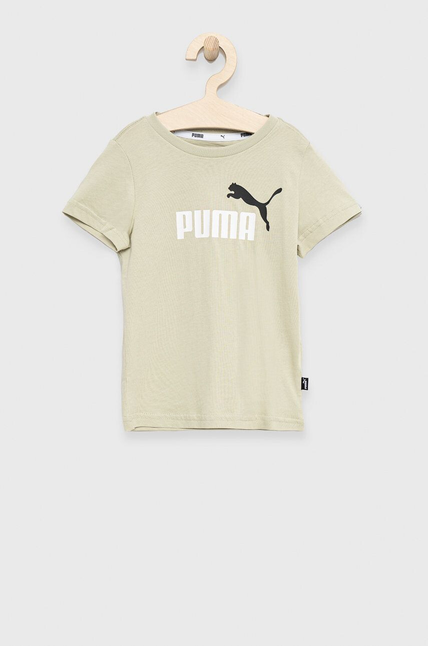 Puma Детска памучна тениска 586985. - Pepit.bg