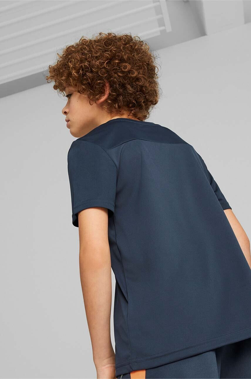 Puma Детска тениска ACTIVE SPORTS Poly Cat Tee B в синьо с принт - Pepit.bg
