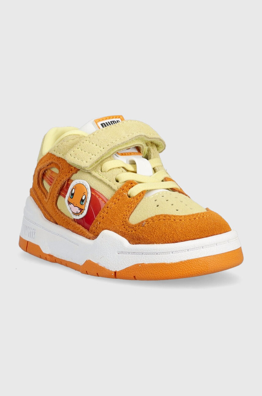 Puma Детски кожени маратонки - Pepit.bg