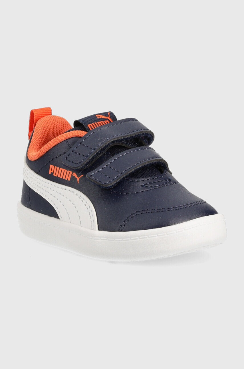 Puma Детски маратонки в тъмносиньо - Pepit.bg
