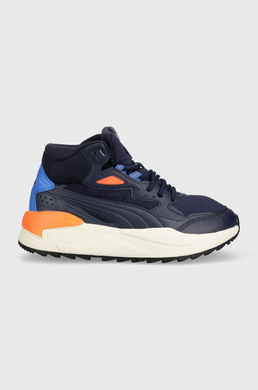 Puma Детски маратонки в тъмносиньо - Pepit.bg