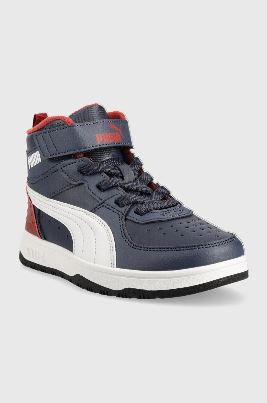 Puma Детски маратонки в тъмносиньо - Pepit.bg