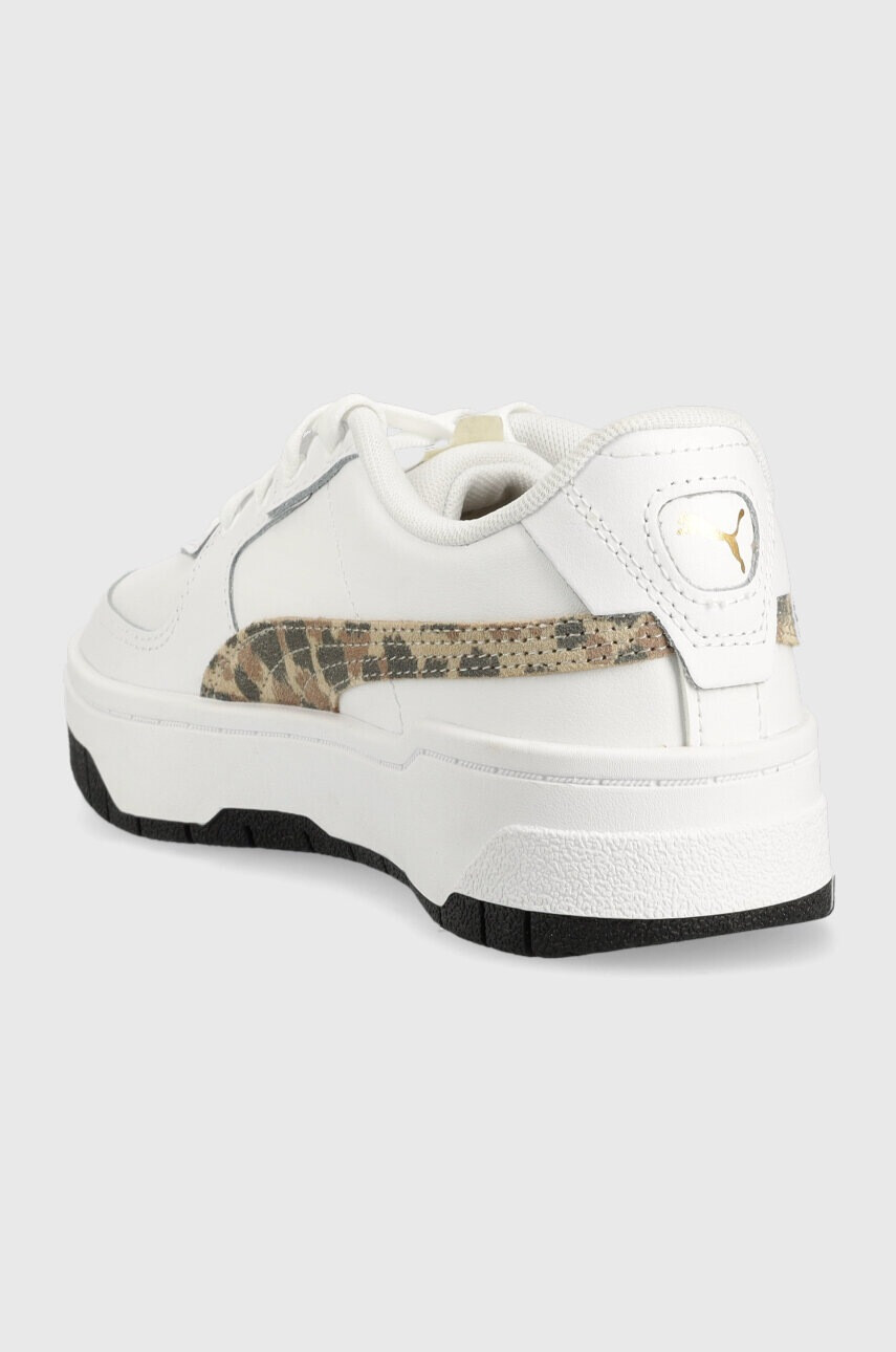 Puma Детски маратонки Cali Dream Animal Print Jr в бяло - Pepit.bg