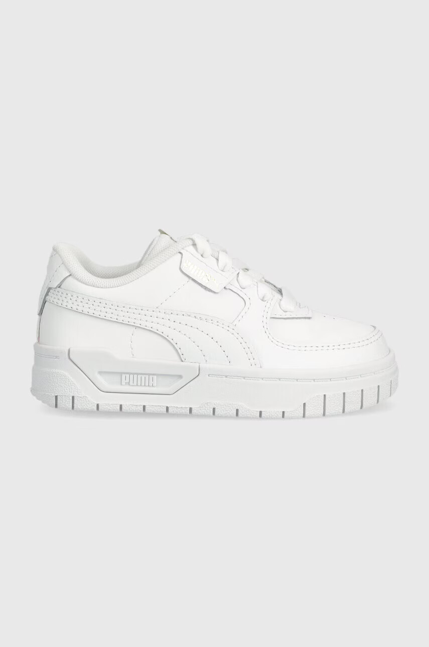 Puma Детски маратонки Cali Dream Lth PS в бяло - Pepit.bg
