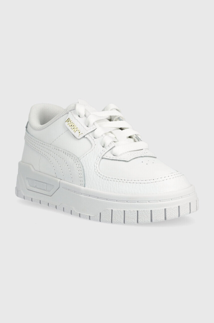 Puma Детски маратонки Cali Dream Lth PS в бяло - Pepit.bg