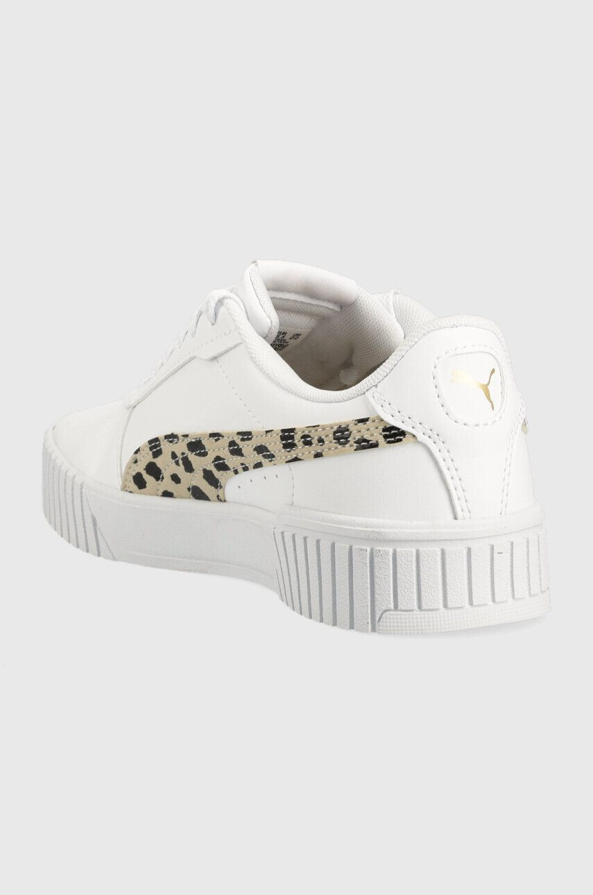 Puma Детски маратонки Carina 2.0 Animal Jr в бяло - Pepit.bg